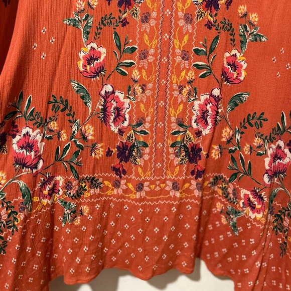 NWOT Angie Floral Kimono Cardigan Cover Up - Picture 6 of 9